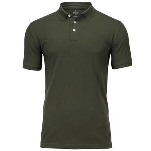 Nimbus Mens Harvard Stretch Deluxe Polo Shirt / Olive